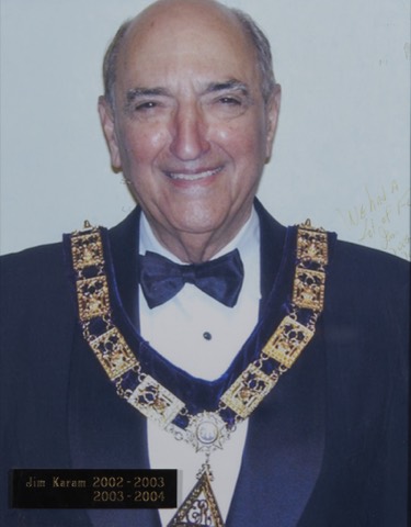 James "Jim" Karam, Exalted Ruler 2002-03