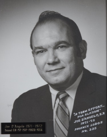Joe D’Angelo, Exalted Ruler 1971-72