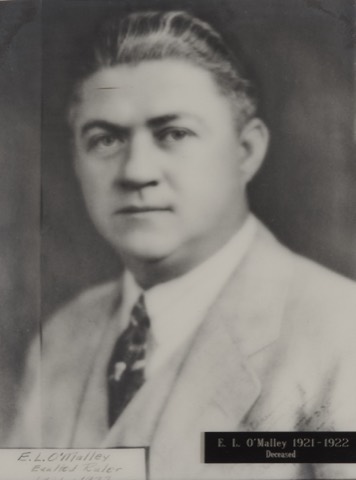 E. L. O’Malley, Exalted Ruler 1921-22