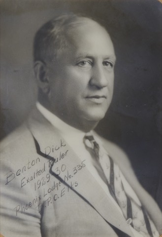 Benton Dick, Exalted Ruler 1929-30