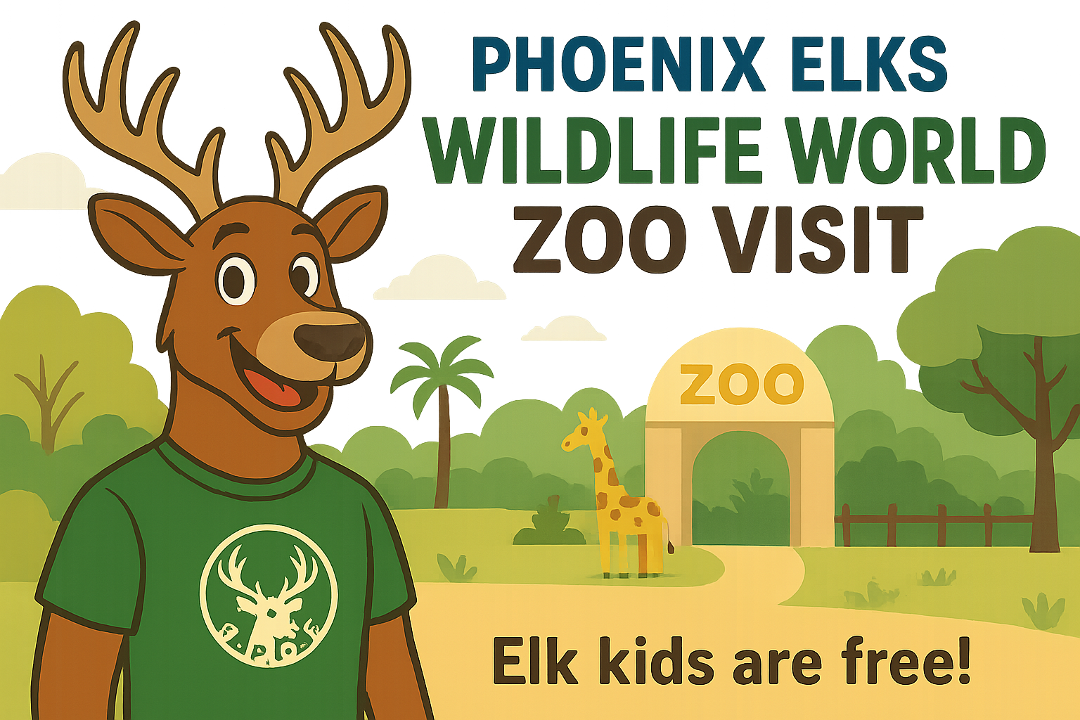 Wildlife World Zoo Visit - Phoenix Elks 335