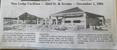 New Lodge Facilities Under Construction