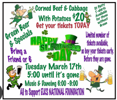 St Paddy’s Party - March 17, 2026