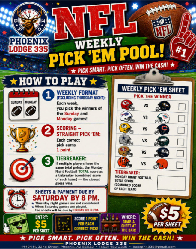 NFL Weekly Pick 'Em Pool