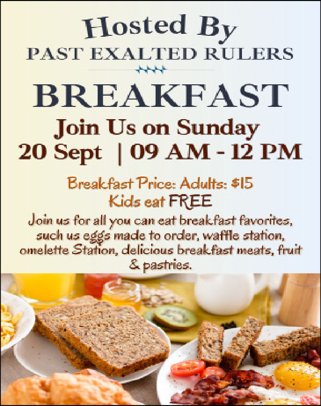 PER Breakfast September 20, 2026